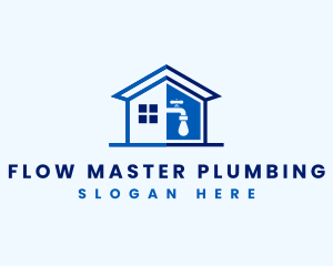 Plumbing House Faucet logo