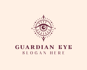 Spiritual Mystical Eye logo design