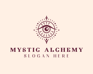 Spiritual Mystical Eye logo design