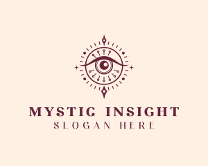 Spiritual Mystical Eye logo design