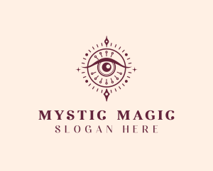 Spiritual Mystical Eye logo design