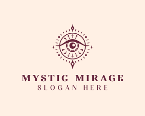 Spiritual Mystical Eye logo design