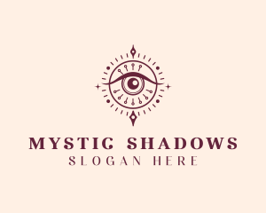 Spiritual Mystical Eye logo design