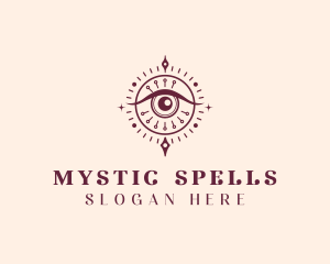 Spiritual Mystical Eye logo design