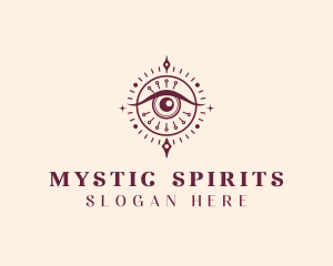 Spiritual Mystical Eye logo design