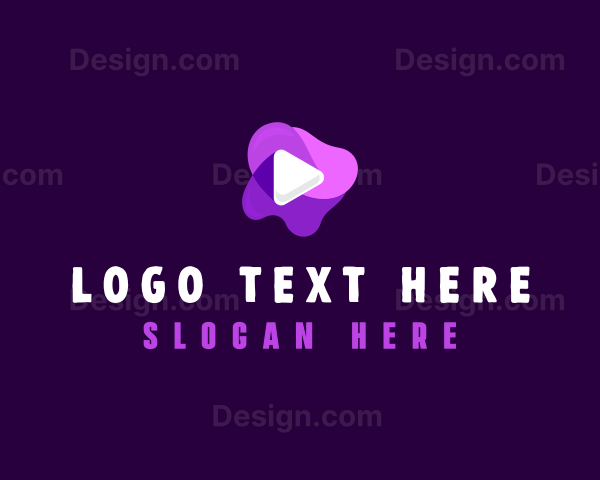 Purple Slime Video Logo