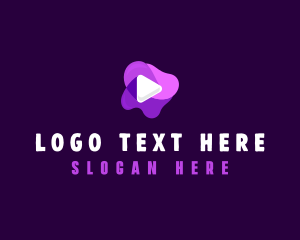 Purple Slime Video Logo