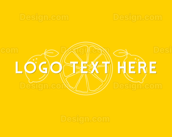 Lemon Fruit Juice Logo