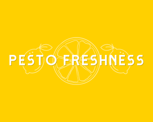 Lemon Fruit Juice logo design