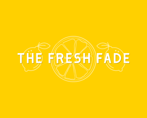 Lemon Fruit Juice logo design