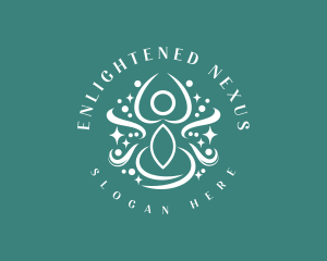 Luxury Yoga Wellness logo design