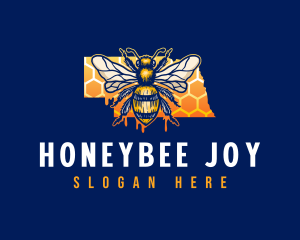 Nebraska Honeybee Apiary logo