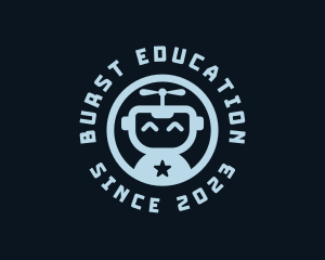 Educational Bot Android logo design