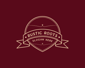 Rustic Souvenir Shop logo design