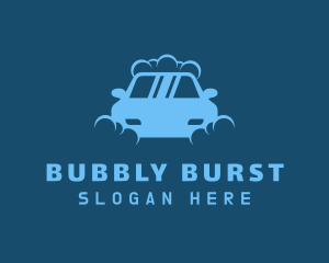 Bubbles Car Wash logo design