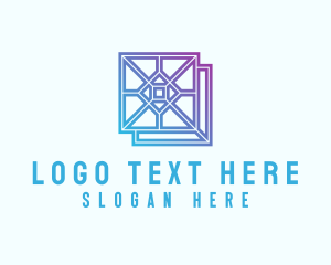 Gradient Textile Pattern logo