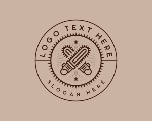 Logging Chainsaw Forestry logo