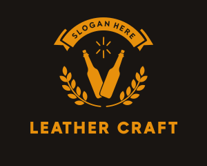 Distillery Craft Liquor Beer logo design