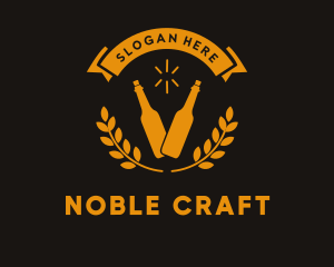 Distillery Craft Liquor Beer logo design