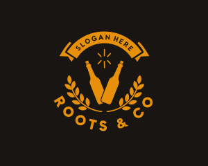 Distillery Liquor Beer logo design