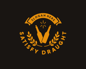 Distillery Liquor Beer logo design