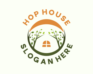 Forest Tree House logo design