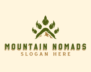 Bear Claw Mountain logo design