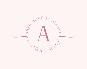 Elegant Feminine Cosmetics Boutique  logo design