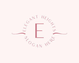 Elegant Feminine Cosmetics Boutique  logo design