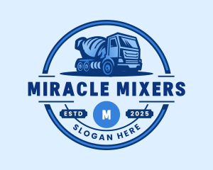 Concrete Mixer Construction logo