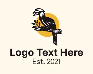 Hornbill Bird Branch logo