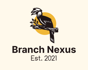 Hornbill Bird Branch logo