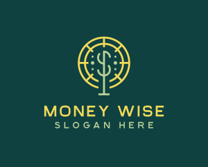 Money Accounting Currency logo design