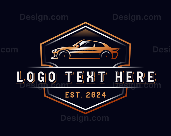 Luxury Car Mechanic Logo