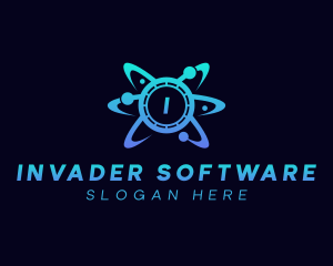 Cyber Biotechnology Software logo design