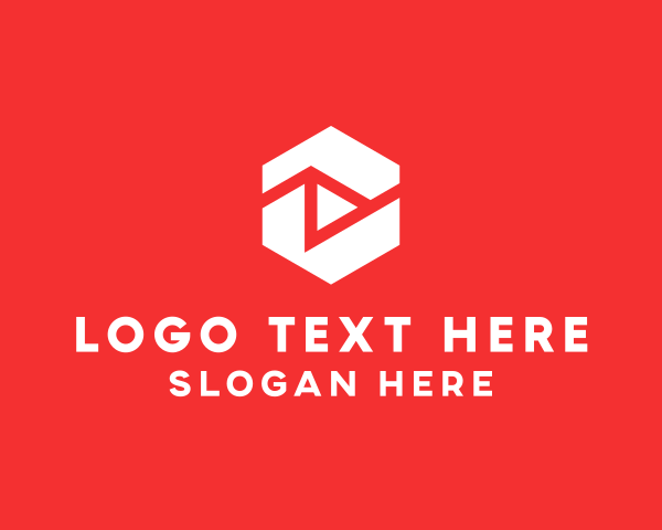 Hexagonal logo example 1