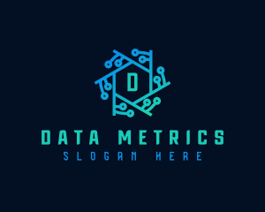 Data Cyber Technology logo design