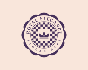 Regal Crown Seal logo design