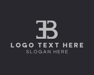 E & B Monogram logo