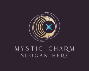 Mystic Moon Star logo design