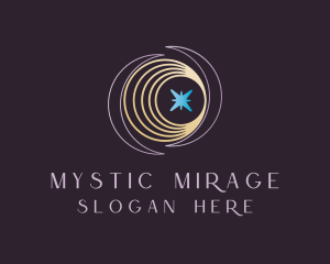 Mystic Moon Star logo design