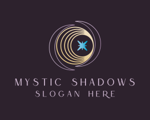 Mystic Moon Star logo design