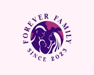 Baby Family Parenting logo design