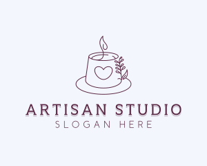 Handmade Candle Maker logo design