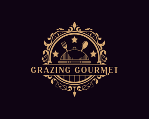 Gourmet Restaurant Diner logo design