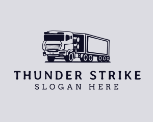 Cargo Truck Transport Logo