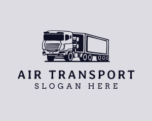 Cargo Truck Transport logo design