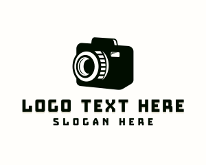 Camera - Digicam Camera DSLR logo design