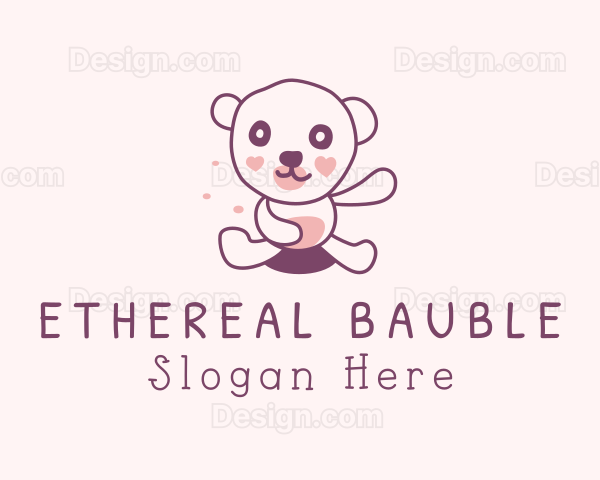 Teddy Bear Toy Logo