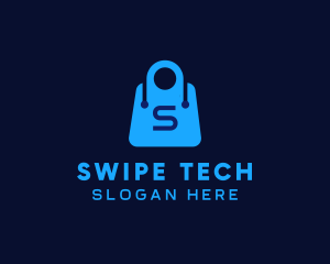 Tech Shopping Bag logo design